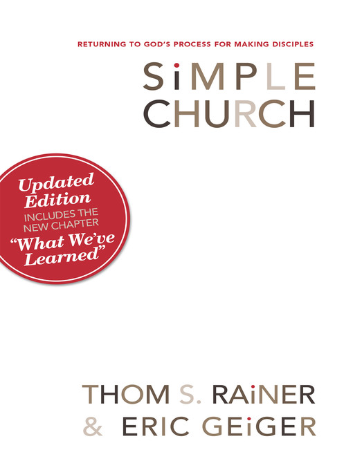 Title details for Simple Church by Thom S. Rainer - Available